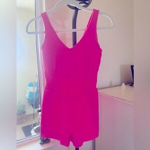 JoyLab Pink Sleeveless Jumpsuit